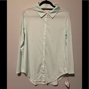 NWT LuLaRoe Valentina Button Down Shirt Sz S